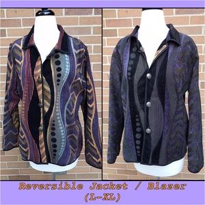 Beautiful Reversible Jacket / Blazer Sz. L-XL*